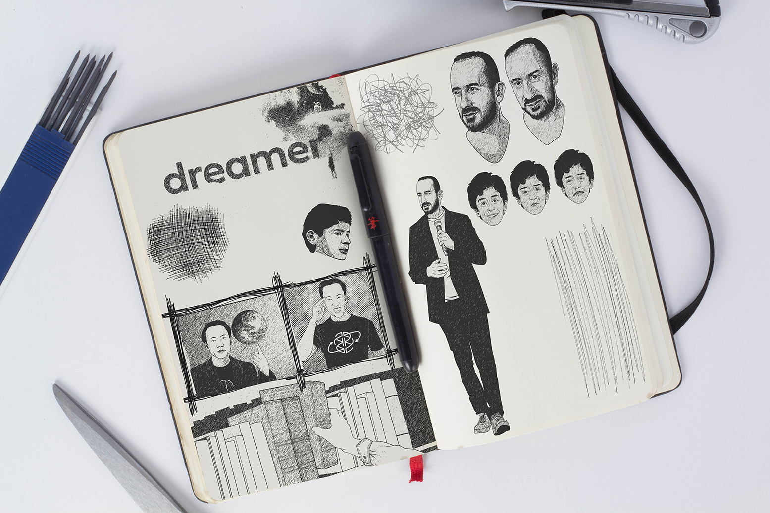 Dreamer documentary drawing